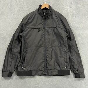 Ogio Jacket Mens‎ Large Full Zip Gray Utility Dark Gray Mock Neck Tactical